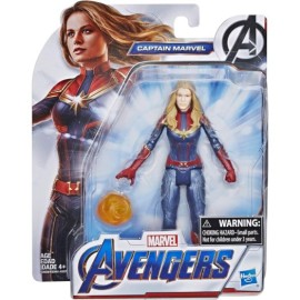 Avengers Marvel Endgame Captain Marvel Figura de 6 pulgadas