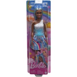 Barbie Fantasía Muñeca Unicornio Falda de Ensueño Azul