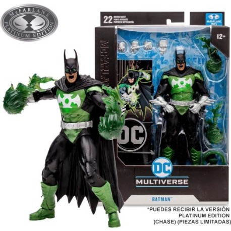 McFarlane Figura 7" DC Collector Edition WV3 Batman como Linterna Verde