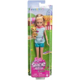 Barbie Stacie Muñeca con perro mascota