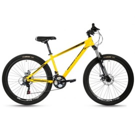Bicicleta R 26 Montaña Deimos 21 Velocidades Aluminio Amarilla
