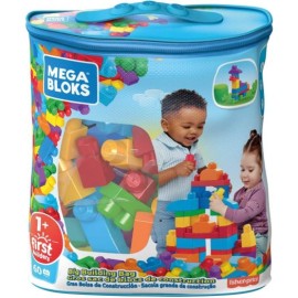 Bolsa de construcción grande Mega Bloks 60 piezas