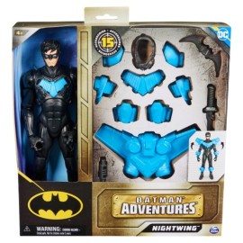 DC Comics Batman Adventures de Nightwing con 15 Accesorios de Armadura