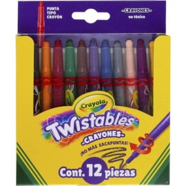 Crayola Crayon Mini Twistable Paquete de 12