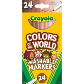 Crayola Marcadores de colores del mundo