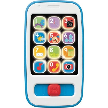 Fisher Price Smartphone de juguete para reír y aprender Azul
