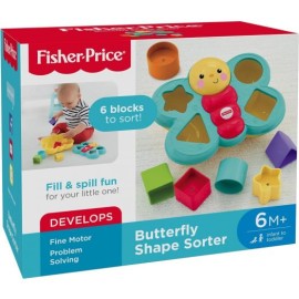 Fisher-Price Juguete para Bebés Mariposa De Bloques