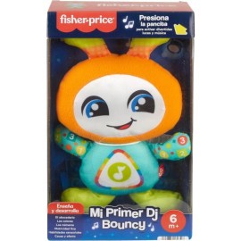 Fisher-Price Juguete para Bebés Mi Primer Dj Bouncy