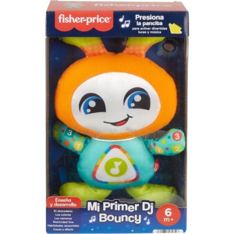 Fisher-Price Juguete para Bebés Mi Primer Dj Bouncy