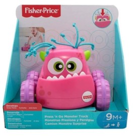 Fisher-Price Monstruo Presiona Y Persigue Rosa