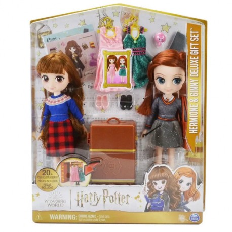 Harry Potter Deluxe Gift Set com Hermione e Gina
