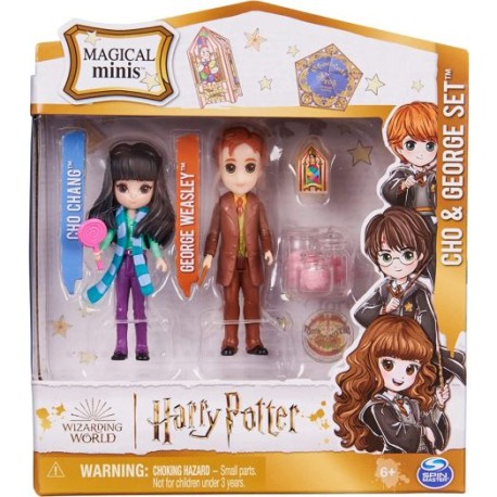Harry Potter Magical Minis Cho Chang y George Weasley