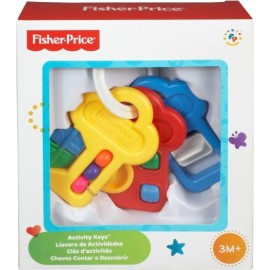 Fisher-Price Juguete para Bebés Brilliant Basics Llavero de Actividades