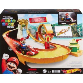 Hot Wheels Mario Kart Pista de Juguete Carrera en la Selva