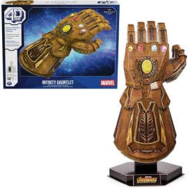 4D Build Kit de maqueta de Rompecabezas guantelete del Infinito de Marvel