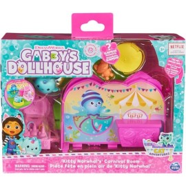 Gabby's Dollhouse Kitty Narwhal's Carnival Room