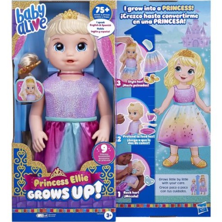 Baby Alive -Princesa Ellie Crece de Verdad