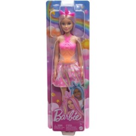 Barbie Fantasía Muñeca Unicornio Rosa