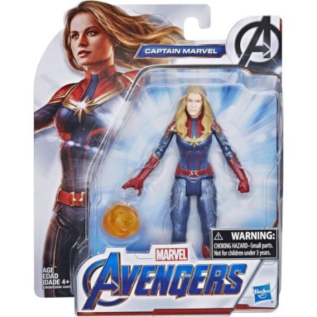 Avengers Marvel Endgame Captain Marvel Figura de 6 pulgadas