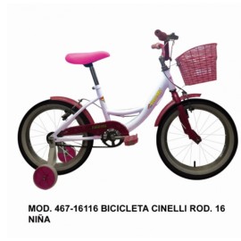 BICICLETA CINELLI  R16  NIÑA