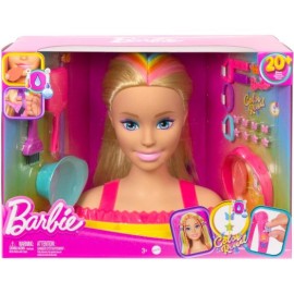 Barbie Busto Pelo Largo para Jugar a peluquería
