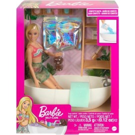 Barbie Fashion Juego Baño de Burbujas con Accesorios