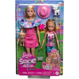 Barbie Muñecas Stacie al Rescate Aventura de Hermanas