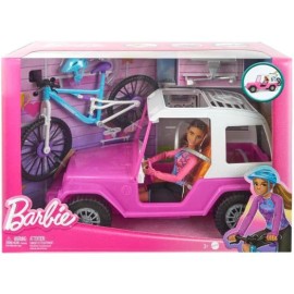 Barbie Set de Juego Muñeca con Bicicleta de Montaña