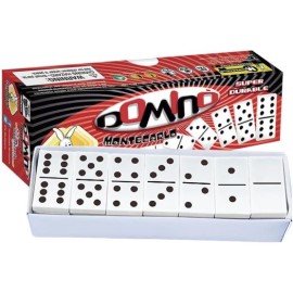 Montecarlo Domino Doble Seis Punto Negro