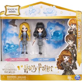 Wizarding World Mini Figuras Luna, Cho y 2 Patronus