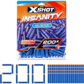 XShot Insanity Paquete de Repuesto de 200 Dardos